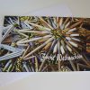 Weihnachtskarte Sterne braun-gold – Bild 2