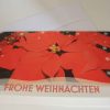 Weihnachtskarte Weihnachtsstern rot – Bild 2