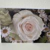 Grusskarte Blume Rose weiss – Bild 2