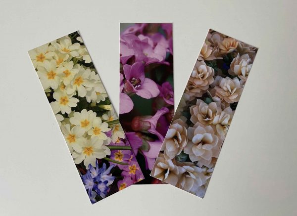Lesezeichen Blumen Set 1