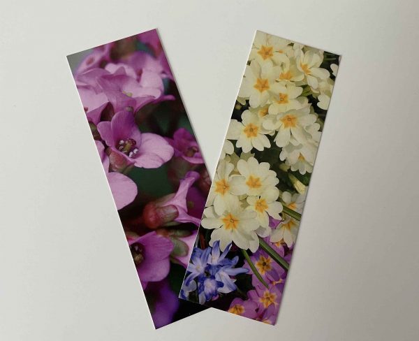 Lesezeichen Blumen Set 2